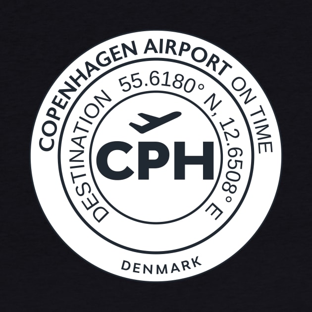 Airport code CPH Copenhagen by Woohoo